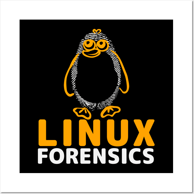 Linux Forensics Wall Art by Cyber Club Tees